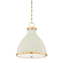 Pendants Metal Shade by Hudson Valley ( 70 | MDS361-AGB/OW Painted No. 3 ) 