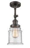 Semi-Flush Mts. Glass Down by Innovations ( 405 | 201F-OB-G184 Franklin Restoration ) 