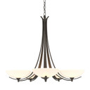 Mid. Chandeliers Glass Up by Hubbardton Forge ( 39 | 101261-SKT-07-GG0123 Aegis ) 