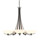 Mid. Chandeliers Glass Up by Hubbardton Forge ( 39 | 101261-SKT-14-GG0123 Aegis ) 