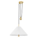 Pendants Fabric Shade by Hudson Valley ( 70 | MDS511-AGB Dorset ) 