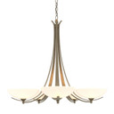 Mid. Chandeliers Glass Up by Hubbardton Forge ( 39 | 101261-SKT-84-GG0123 Aegis ) 