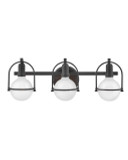 Bathroom Fixtures Three Lights by Hinkley ( 13 | 53773BK Somerset ) 