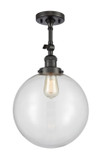Semi-Flush Mts. Directional by Innovations ( 405 | 201F-OB-G202-12-LED Franklin Restoration ) 