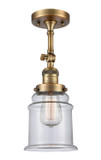 Sconces Single Glass by Innovations ( 405 | 203-BB-G182-LED Franklin Restoration ) 
