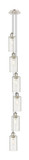 Pendants Multi-port/Cascade by Innovations ( 405 | 106B-6P-PN-G434-7SDY Downtown Urban ) 