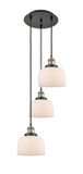 Mini Pendants 3 Light Cluster by Innovations ( 405 | 113F-3P-BAB-G71 Franklin Restoration ) 