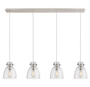Linear/Island 4 Light + by Innovations ( 405 | 124-410-1PS-PN-G412-8SDY Downtown Urban ) 
