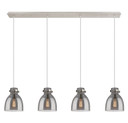 Linear/Island 4 Light + by Innovations ( 405 | 124-410-1PS-PN-G412-8SM Downtown Urban ) 
