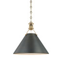 Pendants Metal Shade by Hudson Valley ( 70 | MDS952-ADB Metal No. 2 ) 