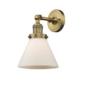 Sconces Single Glass by Innovations ( 405 | 203-BB-G41-LED Franklin Restoration ) 