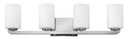 Bathroom Fixtures Four Lights by Hinkley ( 13 | 55024PN Kyra ) 