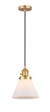 Mini Pendants Glass Down by Innovations ( 405 | 201CSW-SG-G41-LED Franklin Restoration ) 