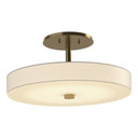 Semi-Flush Mts. Drum Shade by Hubbardton Forge ( 39 | 126803-LED-86-SH1971 Disq ) 
