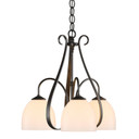 Mini Chandeliers Glass Shade by Hubbardton Forge ( 39 | 101441-SKT-14-GG0001 Sweeping Taper ) 