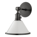 Sconces Single Glass by Hudson Valley ( 70 | 8331-OB Garden City ) 
