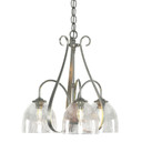Mini Chandeliers Glass Shade by Hubbardton Forge ( 39 | 101441-SKT-85-LL0001 Sweeping Taper ) 