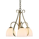 Mini Chandeliers Glass Shade by Hubbardton Forge ( 39 | 101441-SKT-86-GG0001 Sweeping Taper ) 
