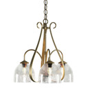 Mini Chandeliers Glass Shade by Hubbardton Forge ( 39 | 101441-SKT-86-LL0001 Sweeping Taper ) 
