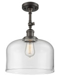 Semi-Flush Mts. Directional by Innovations ( 405 | 201F-OB-G72-L-LED Franklin Restoration ) 