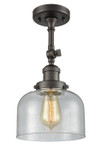 Semi-Flush Mts. Glass Down by Innovations ( 405 | 201F-OB-G74 Franklin Restoration ) 