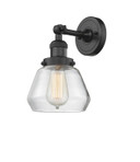 Sconces Single Glass by Innovations ( 405 | 203-BK-G172-LED Franklin Restoration ) 