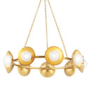 Large Chandeliers Glass Shade by Hudson Valley ( 70 | 5359-AGB Glimmer ) 