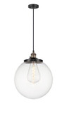 Pendants Sphere by Innovations ( 405 | 201CSW-BAB-G202-14 Franklin Restoration ) 