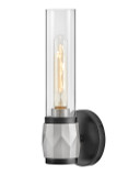 Sconces Single Glass by Hinkley ( 13 | 57080BK-BN Ellison ) 