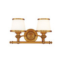 Bathroom Fixtures Two Lights by Hudson Valley ( 70 | 2002-FB Milton ) 