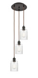 Mini Pendants 3 Light Cluster by Innovations ( 405 | 113B-3P-OB-G342 Ballston ) 