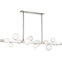 Linear/Island 4 Light + by Hudson Valley ( 70 | 8744-PN Mini Hinsdale ) 