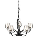 Mid. Chandeliers Glass Up by Hubbardton Forge ( 39 | 103040-SKT-10-ZM0236 Flora ) 