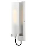 Sconces Single Glass by Hinkley ( 13 | 37850BN-WH Ryden ) 