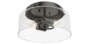 Flush Mounts Glass Down by Hunter ( 47 | 19015 Hartland ) 