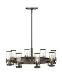 Mid. Chandeliers Glass Up by Hinkley ( 13 | 38106BX Reeve ) 