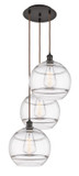 Pendants Multi-port/Cascade by Innovations ( 405 | 113B-3P-OB-G556-12CL Ballston ) 