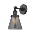 Sconces Single Glass by Innovations ( 405 | 203-BK-G63-LED Franklin Restoration ) 