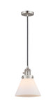 Mini Pendants Glass Down by Innovations ( 405 | 201CSW-SN-G41-LED Franklin Restoration ) 
