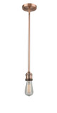 Mini Pendants Exposed Lamps by Innovations ( 405 | 201S-AC-LED Franklin Restoration ) 