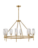 Mid. Chandeliers Glass Up by Hinkley ( 13 | 38258HB Ana ) 