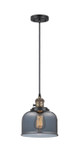 Mini Pendants Glass Down by Innovations ( 405 | 201CSW-BAB-G73-LED Franklin Restoration ) 