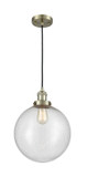 Pendants Sphere by Innovations ( 405 | 201C-AB-G204-12 Franklin Restoration ) 