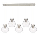 Linear/Island 4 Light + by Innovations ( 405 | 125-410-1PS-SN-G410-8CL Downtown Urban ) 