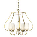Mid. Chandeliers Glass Up by Hubbardton Forge ( 39 | 103045-SKT-86-GG0303 Flora ) 