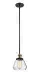 Mini Pendants Glass Down by Innovations ( 405 | 201S-BAB-G172-LED Franklin Restoration ) 