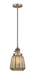 Mini Pendants Glass Down by Innovations ( 405 | 201CSW-BB-G146 Franklin Restoration ) 