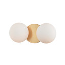Bathroom Fixtures Two Lights by Hudson Valley ( 70 | 9082-AGB Baird ) 