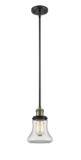Mini Pendants Glass Down by Innovations ( 405 | 201S-BAB-G192-LED Franklin Restoration ) 