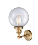 Sconces Single Glass by Innovations ( 405 | 203SW-BB-G204-8 Franklin Restoration ) 